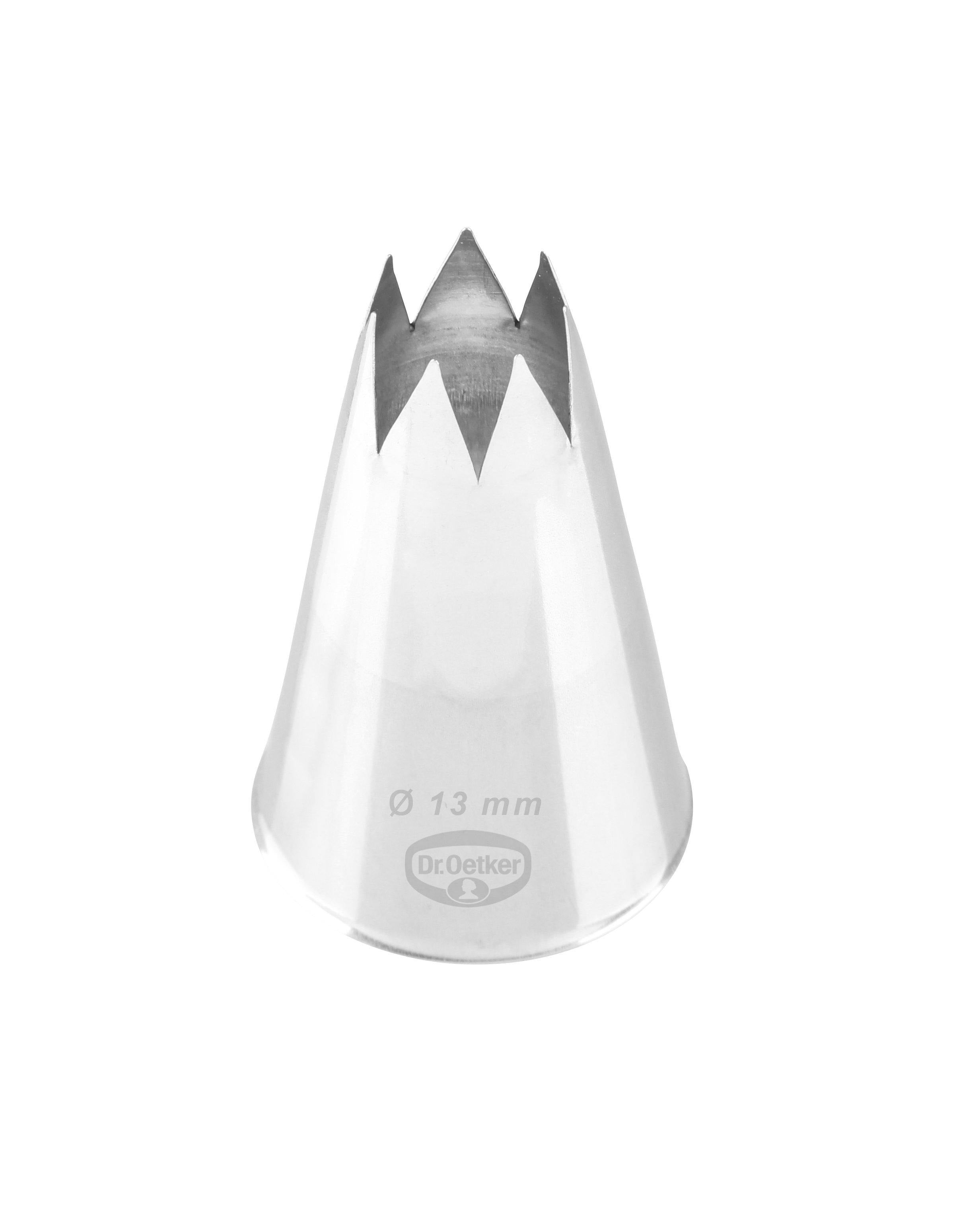 Dr. Oetker Stainless Steel Nozzle, Variant Shapes - Whole and All