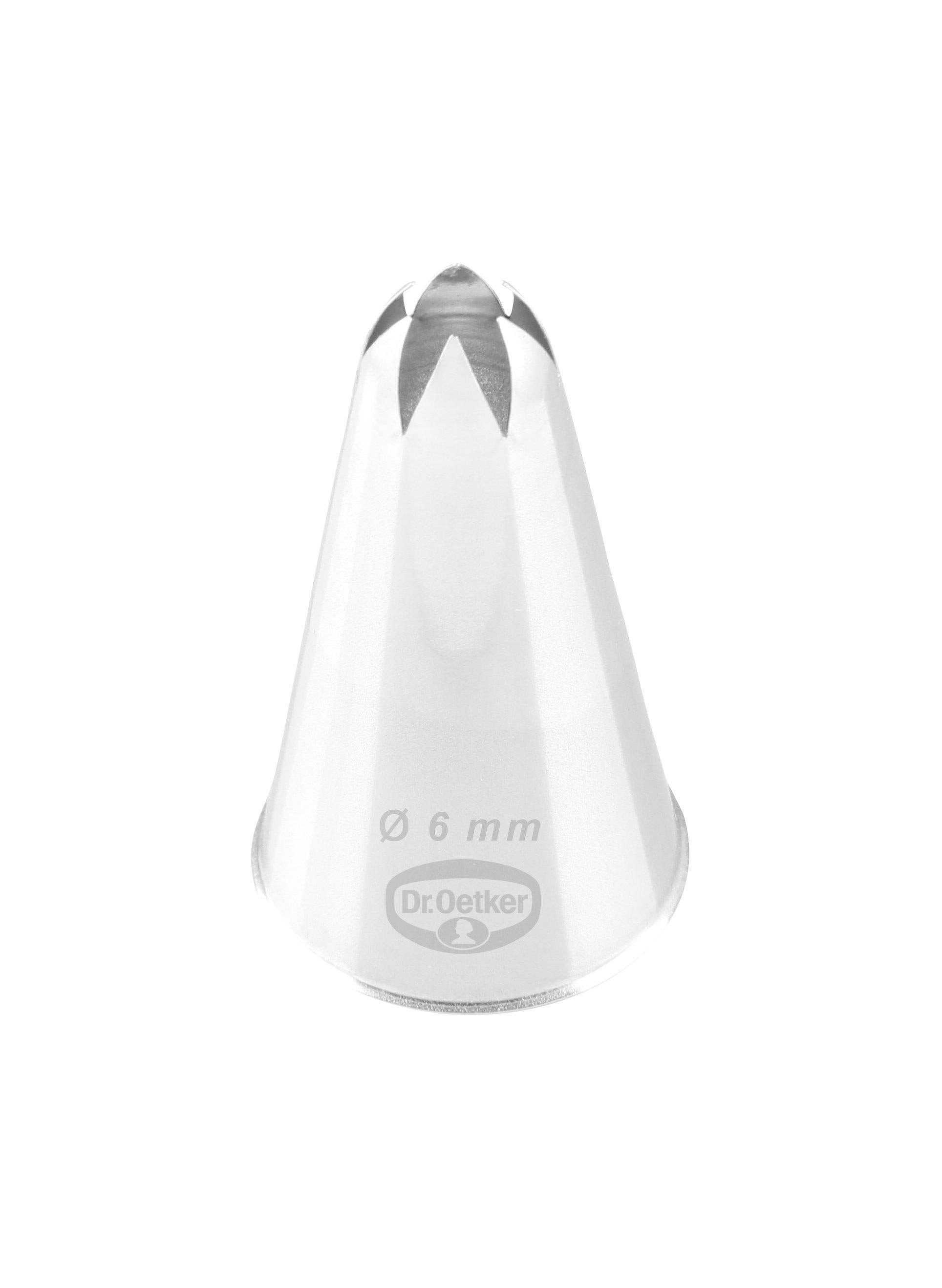Dr. Oetker Stainless Steel Nozzle, Variant Shapes - Whole and All