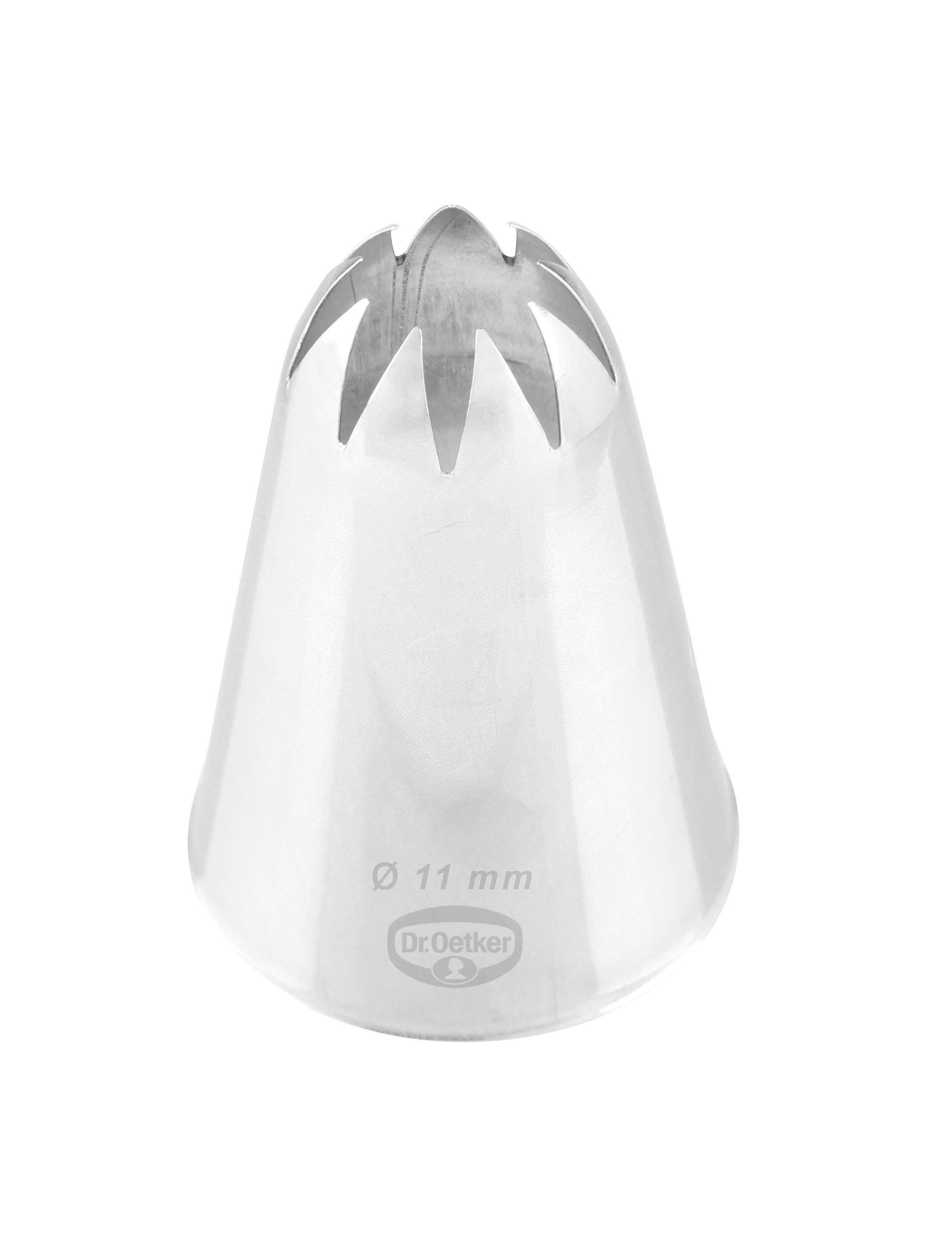 Dr. Oetker Stainless Steel Nozzle, Variant Shapes - Whole and All