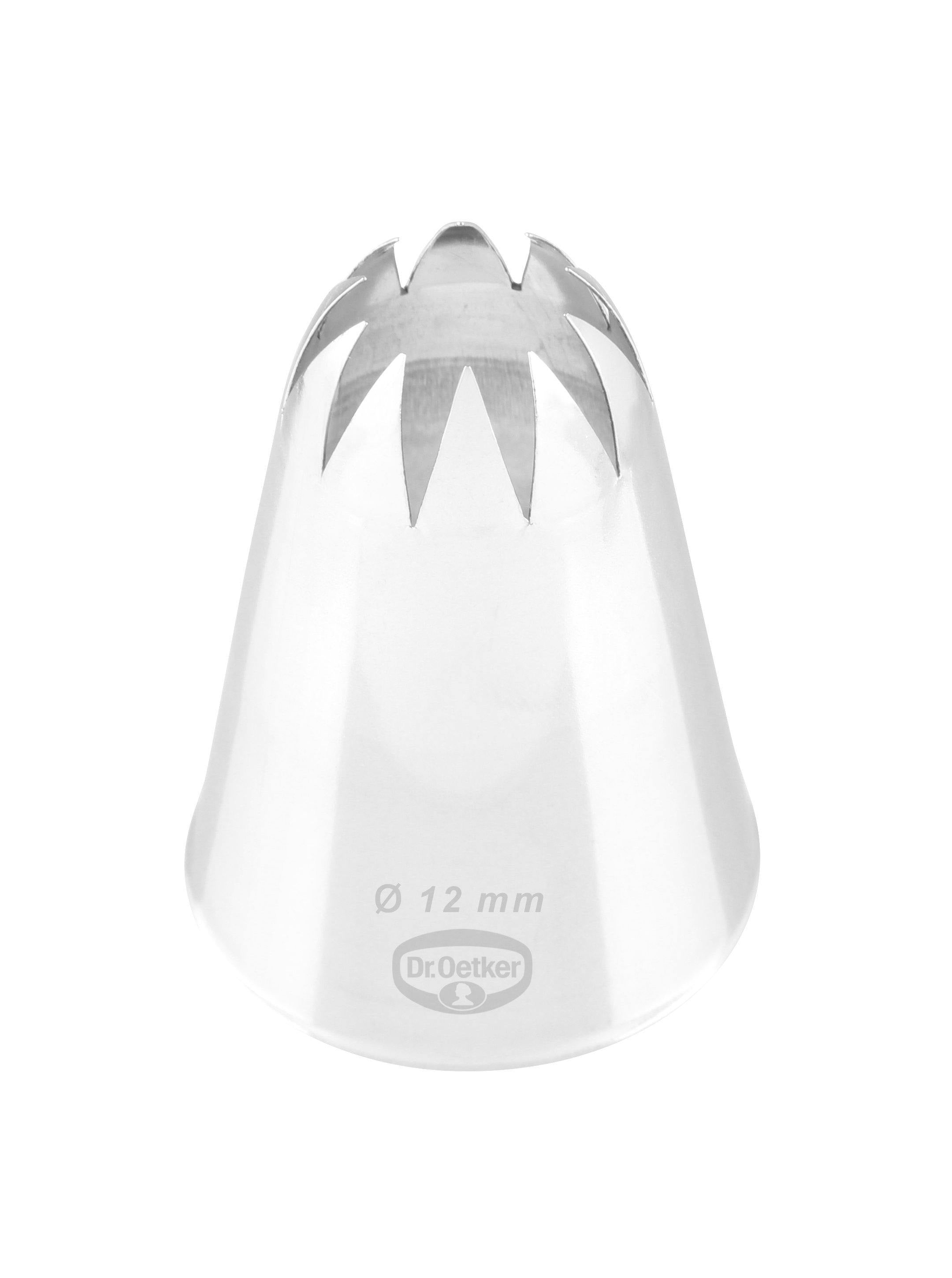 Dr. Oetker Stainless Steel Nozzle, Variant Shapes - Whole and All