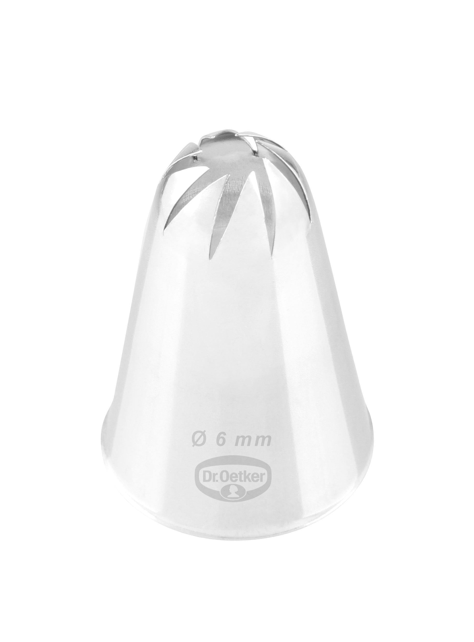 Dr. Oetker Stainless Steel Nozzle, Variant Shapes - Whole and All