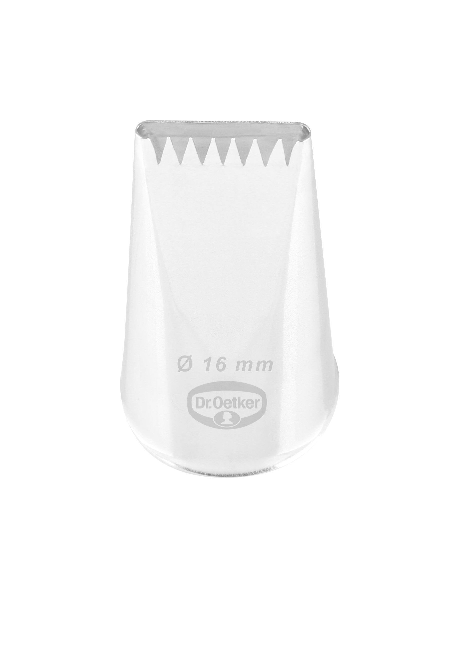 Dr. Oetker Stainless Steel Nozzle, Variant Shapes - Whole and All