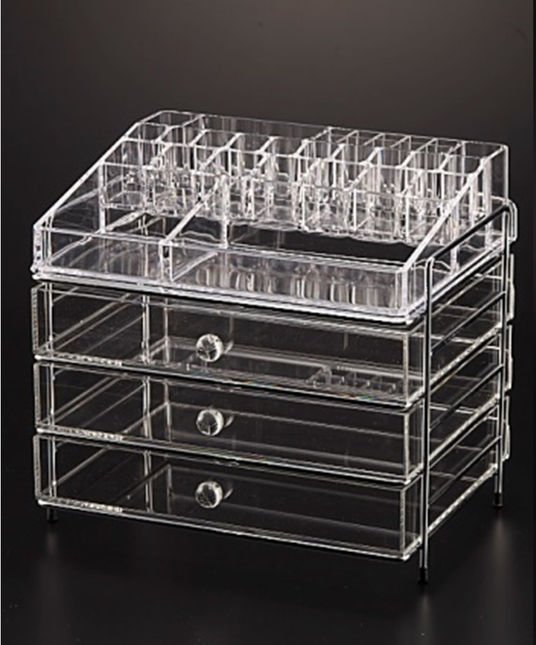 Vague Cosmetic & Jewelery box 3 drawer
                Vague Cosmetic & Jewelery box 3 drawer