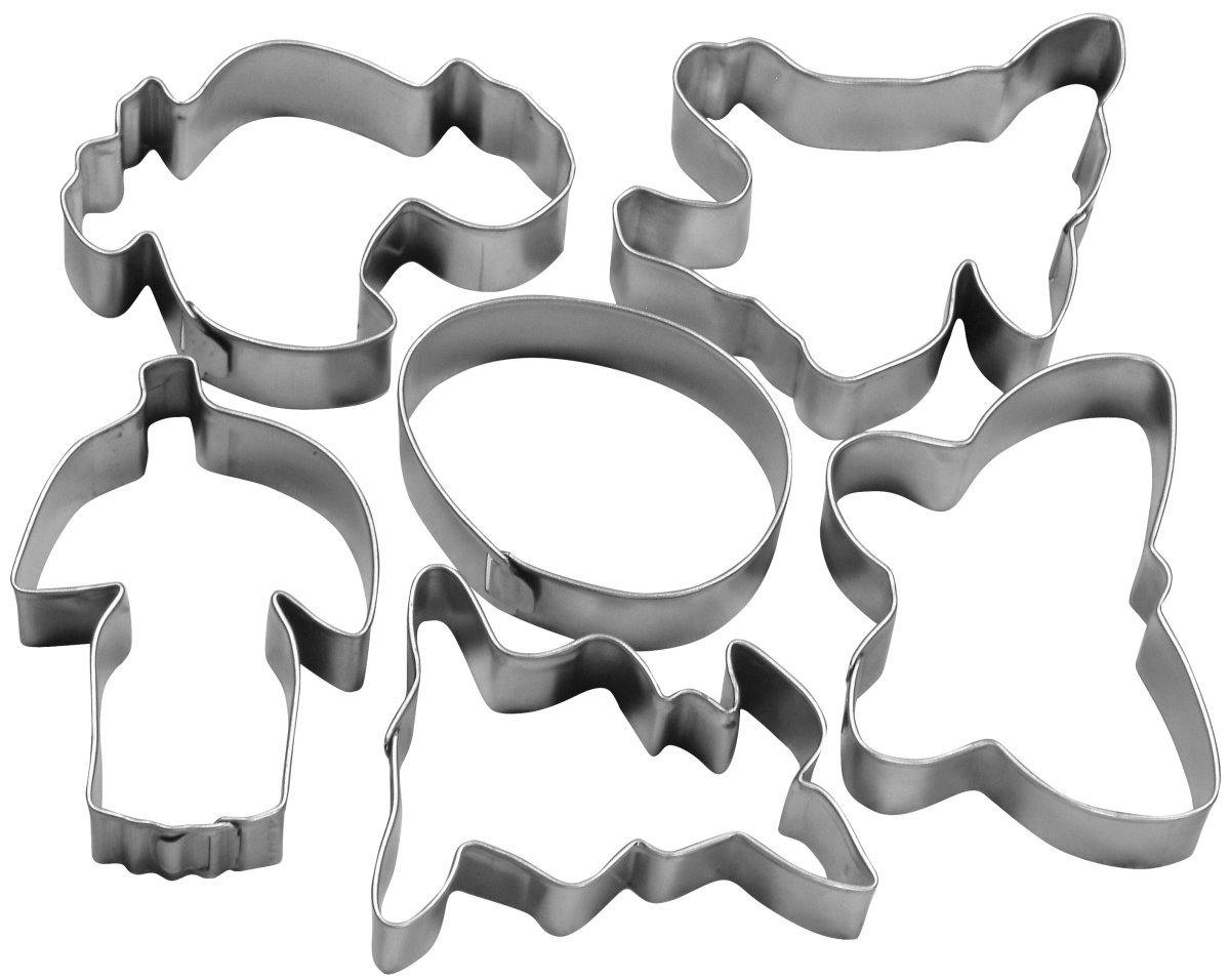 Dr. Oetker "Patisserie" Easter Cookie Cutters, 5-9cm, Set of 6 - Whole and All