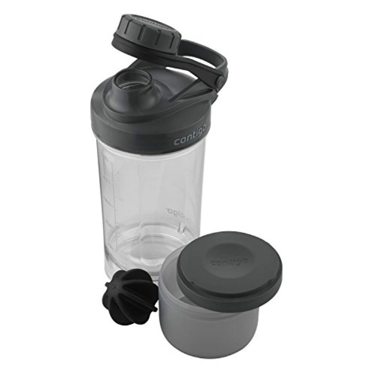Contigo Shake Go Fit Protien Shaker With Compartment - Whole and All