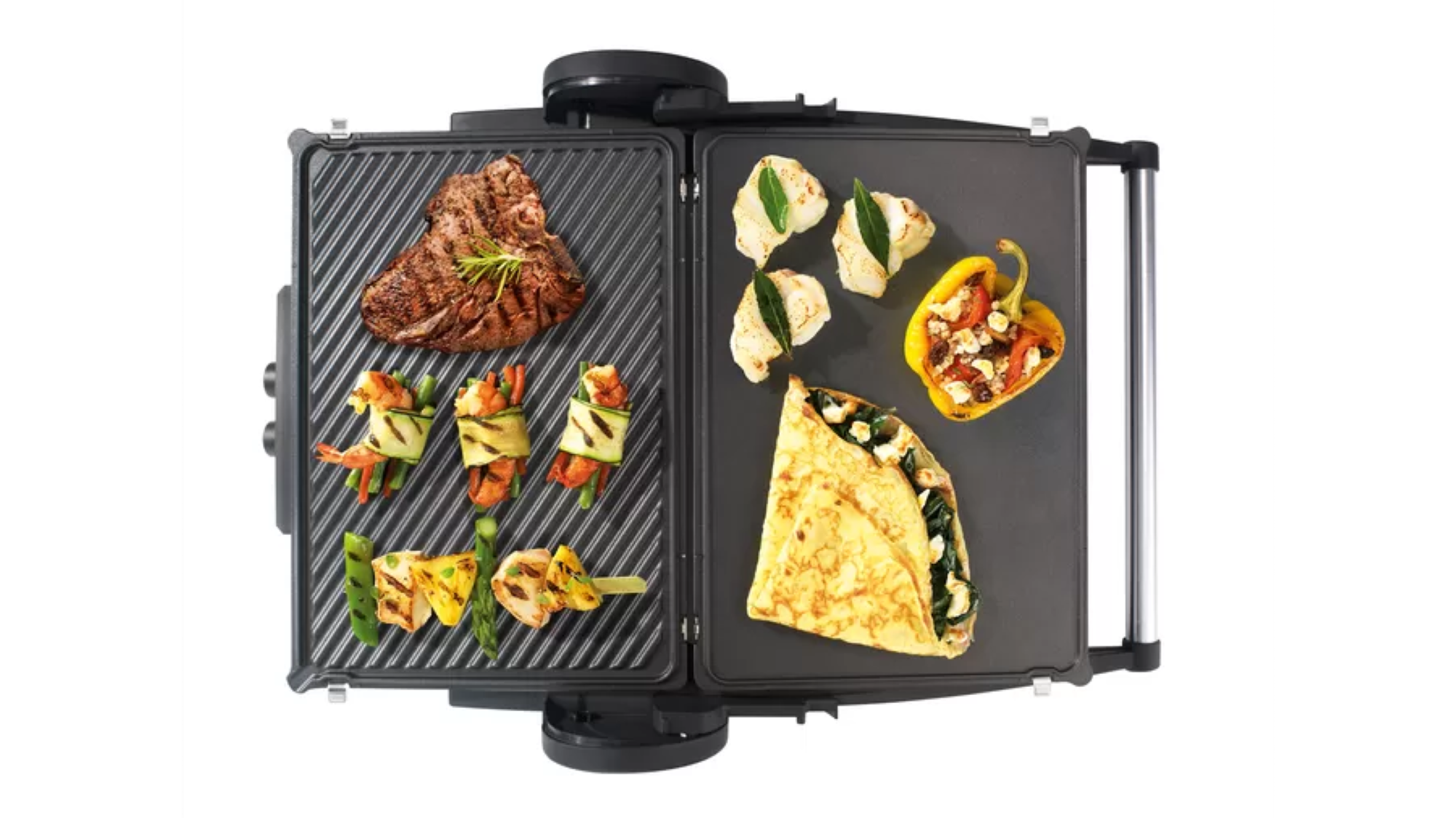 Bosch Contact Grill 2000W Silver - Whole and All