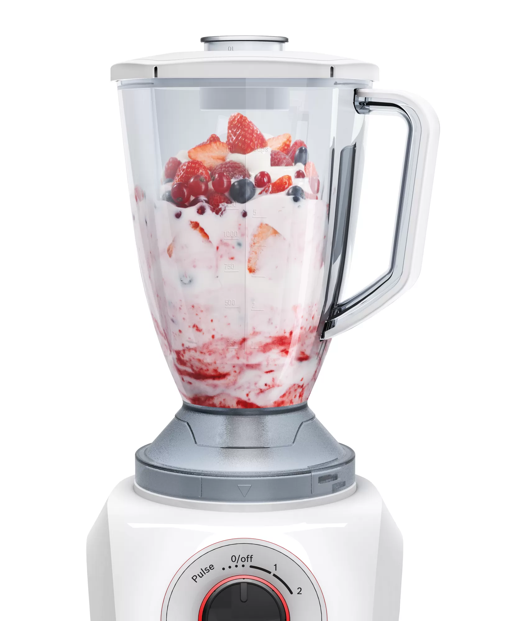 Bosch Blender 500W White+Red - Whole and All