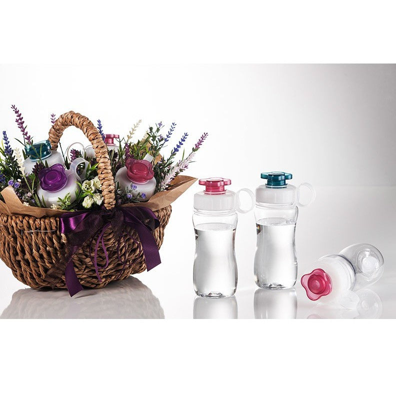 Komax Top Flower Water Bottle, 450 ml - Whole and All