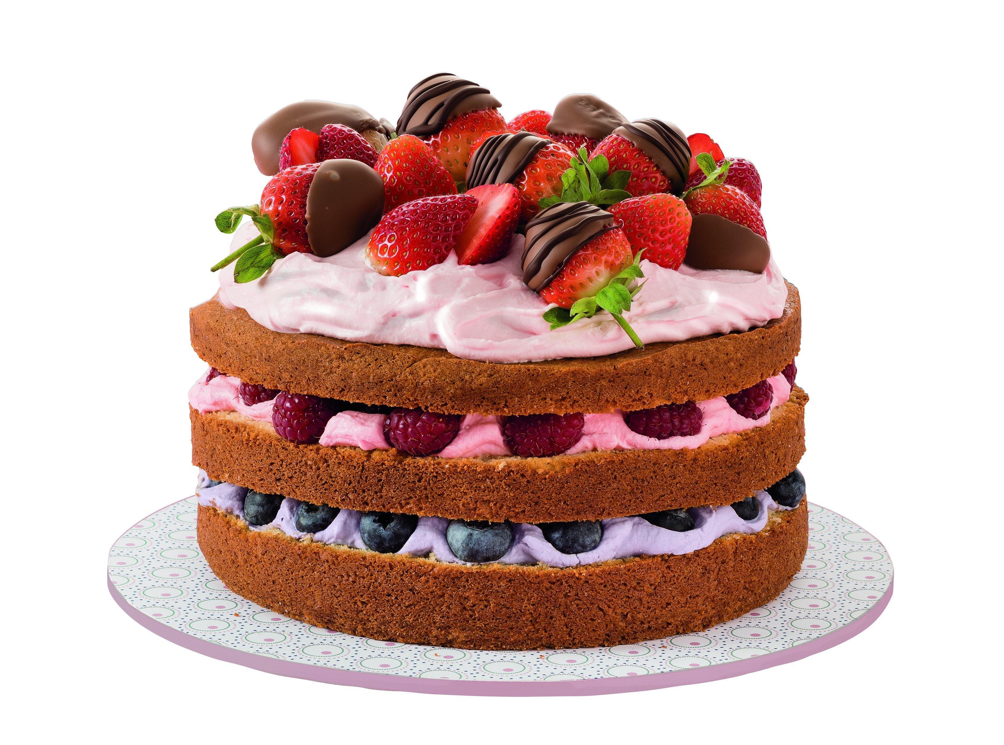 Dr. Oetker "Retro" Springform Steel Plate With Ceramic Reinforced Non-Stick Coating, Rose/Crème, 20X7 Cm - Whole and All