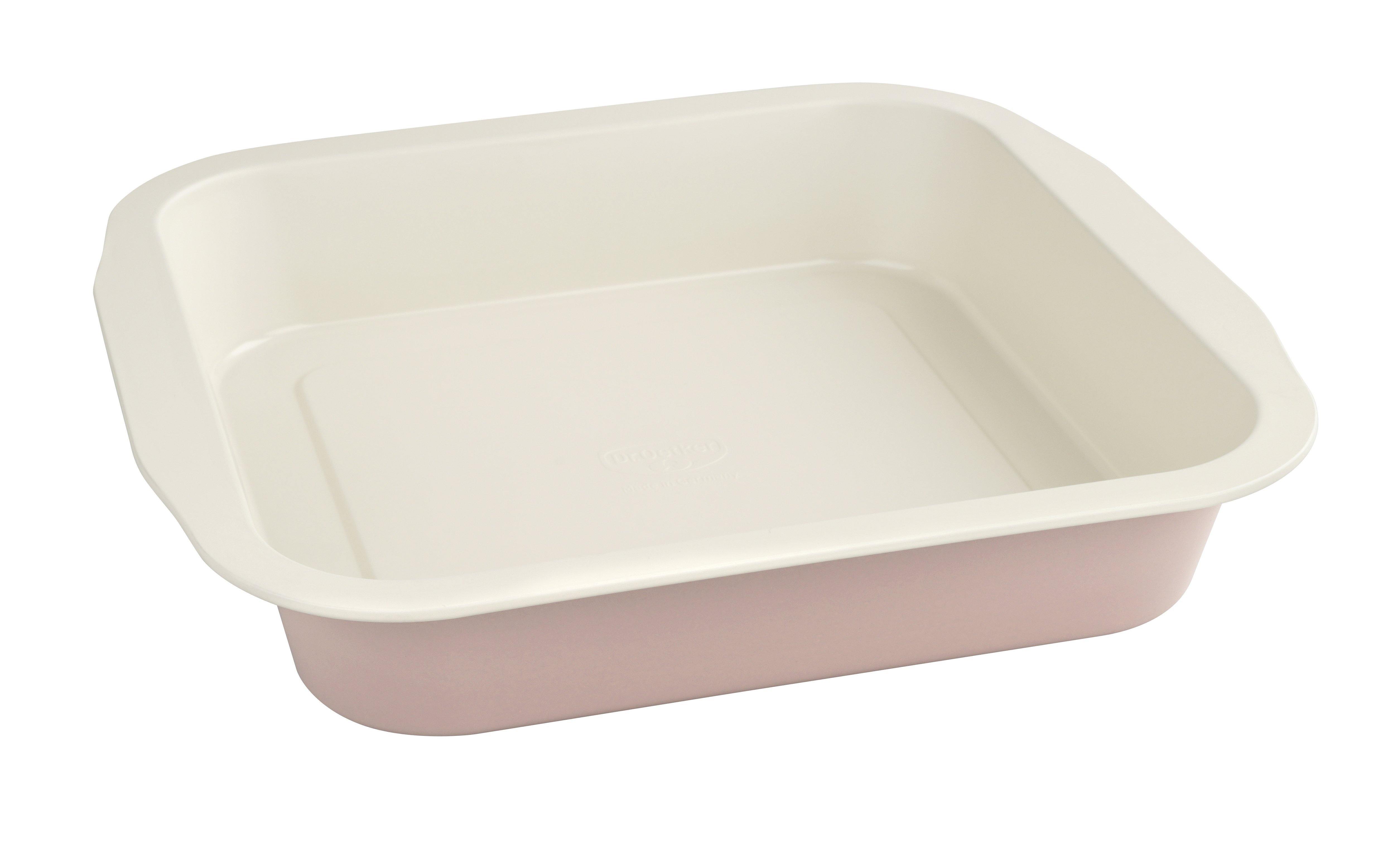 Dr. Oetker "Retro" Brownie Tin, Rose/Crème, 28X26X5 Cm - Whole and All