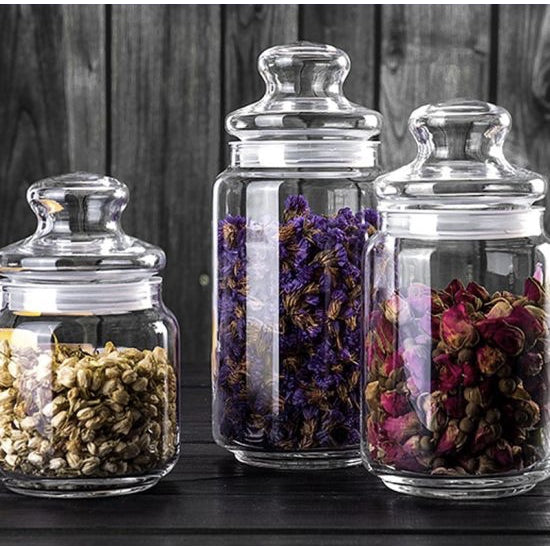 Ocean Pop Jar Glass Lid, 1000 ml