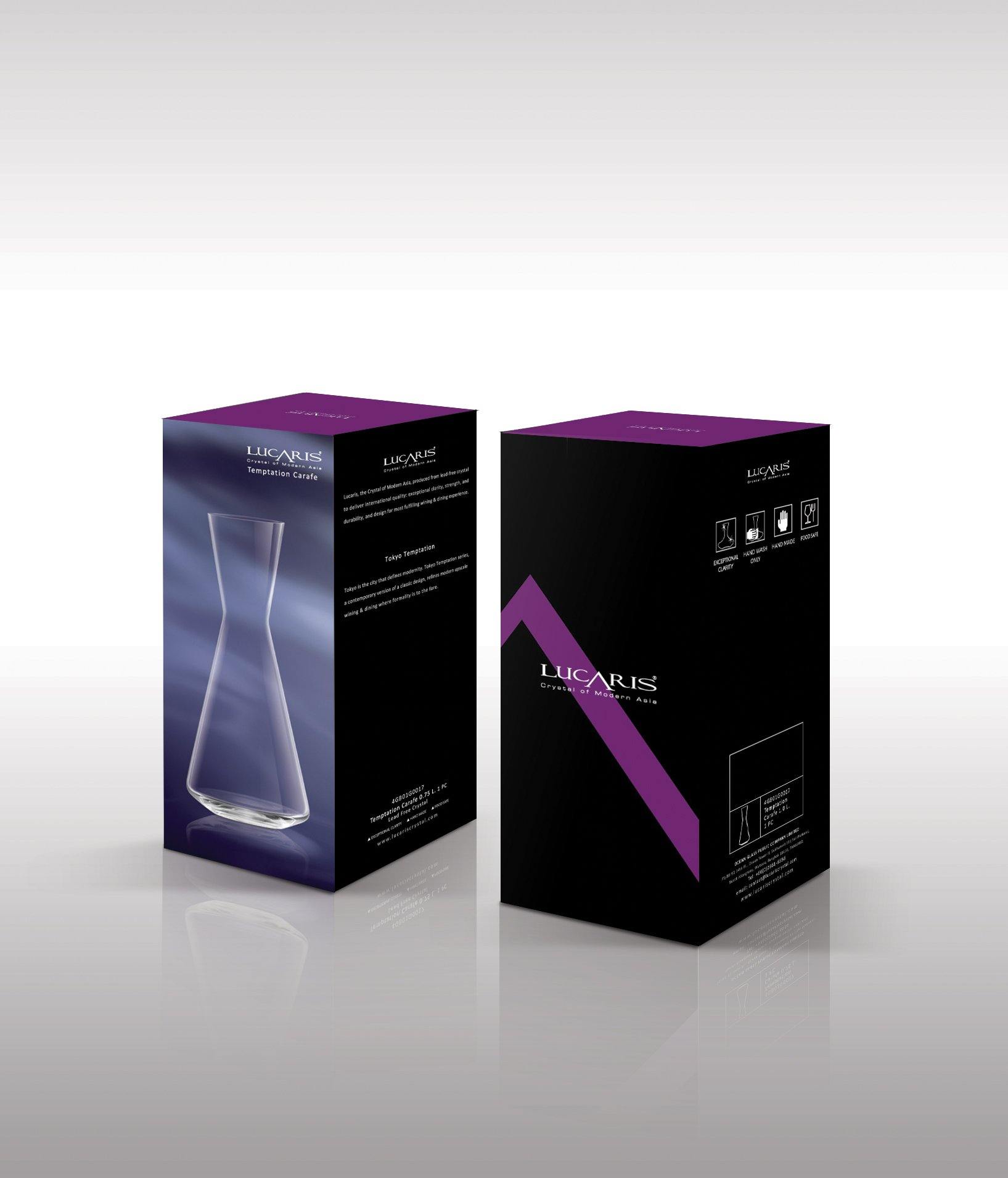 Lucaris Crystal Temptation Carafe (L) - Whole and All