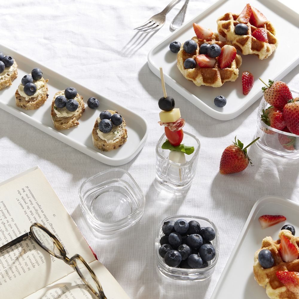Ocean Verrine Long Tray, 3"X12"