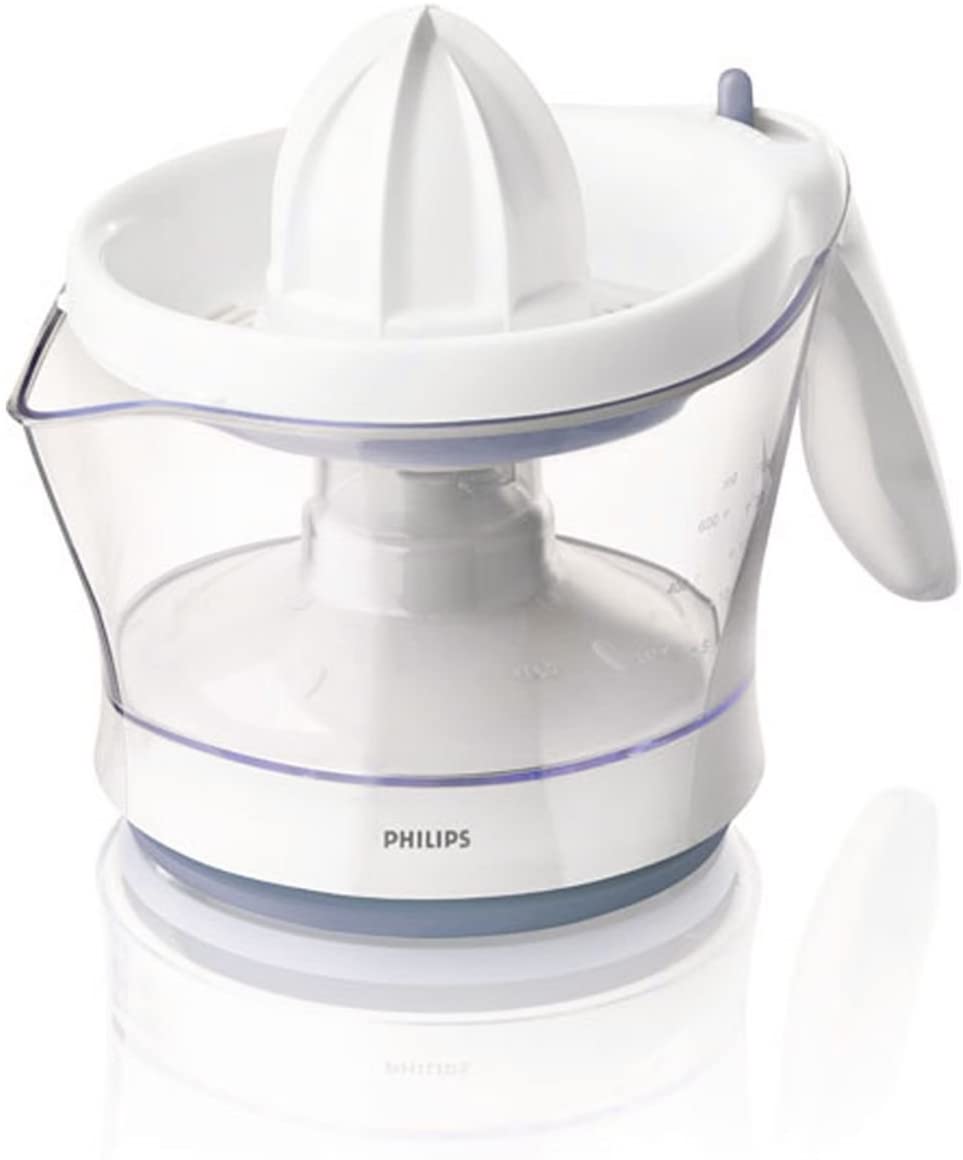 Philips Viva Collection Citrus Press, 0.6L, 25W (White/Blue)