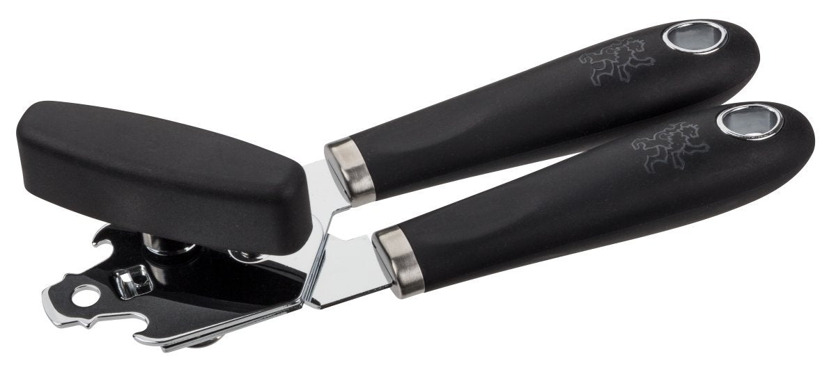 Stanley Rogers Can Opener, Hardened Carbon Steel, Plastic Handle