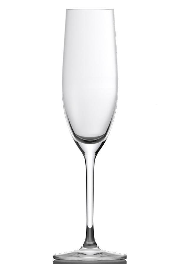 Lucaris Crystal Bangkok Champagne - Set Of 6 Pcs - Whole and All