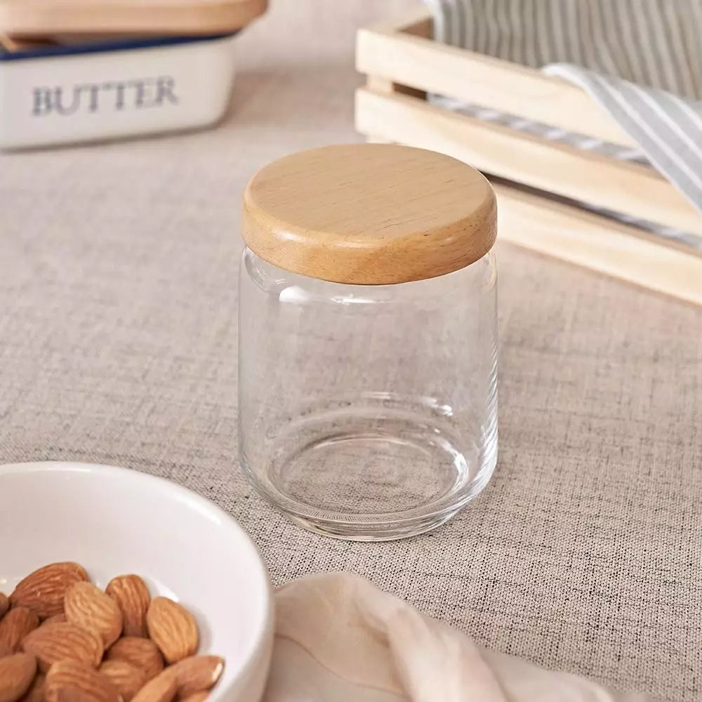 Ocean Pop Jar Wooden Lid, 500 ml