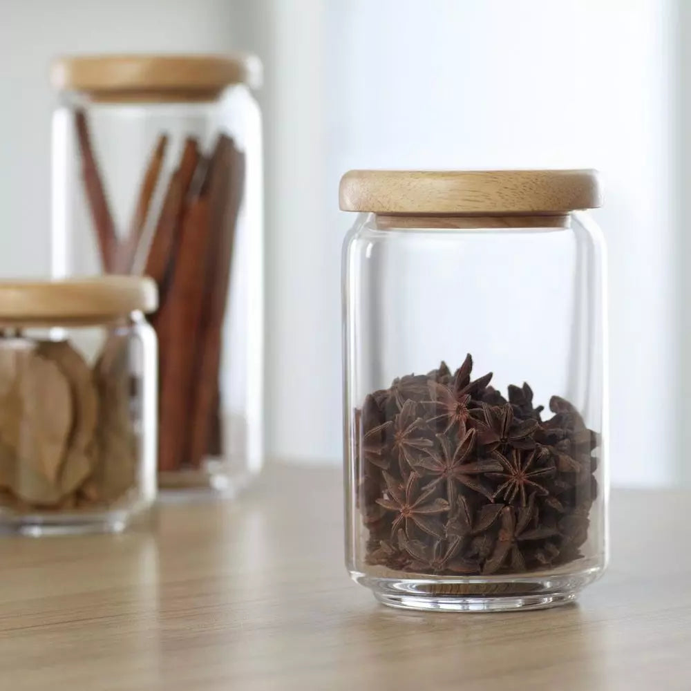 Ocean Pop Jar Wooden Lid, 750 ml