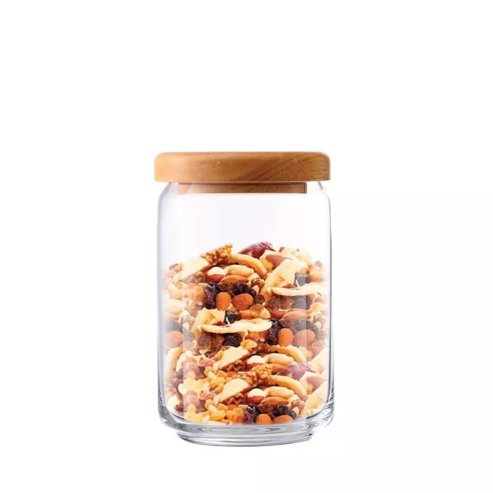 Ocean Pop Jar Wooden Lid, 750 ml