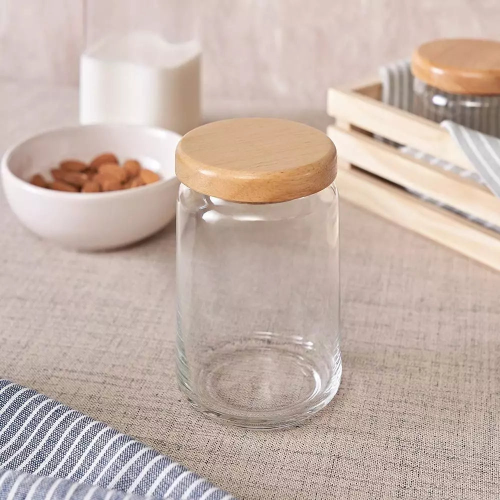 Ocean Pop Jar Wooden Lid, 750 ml