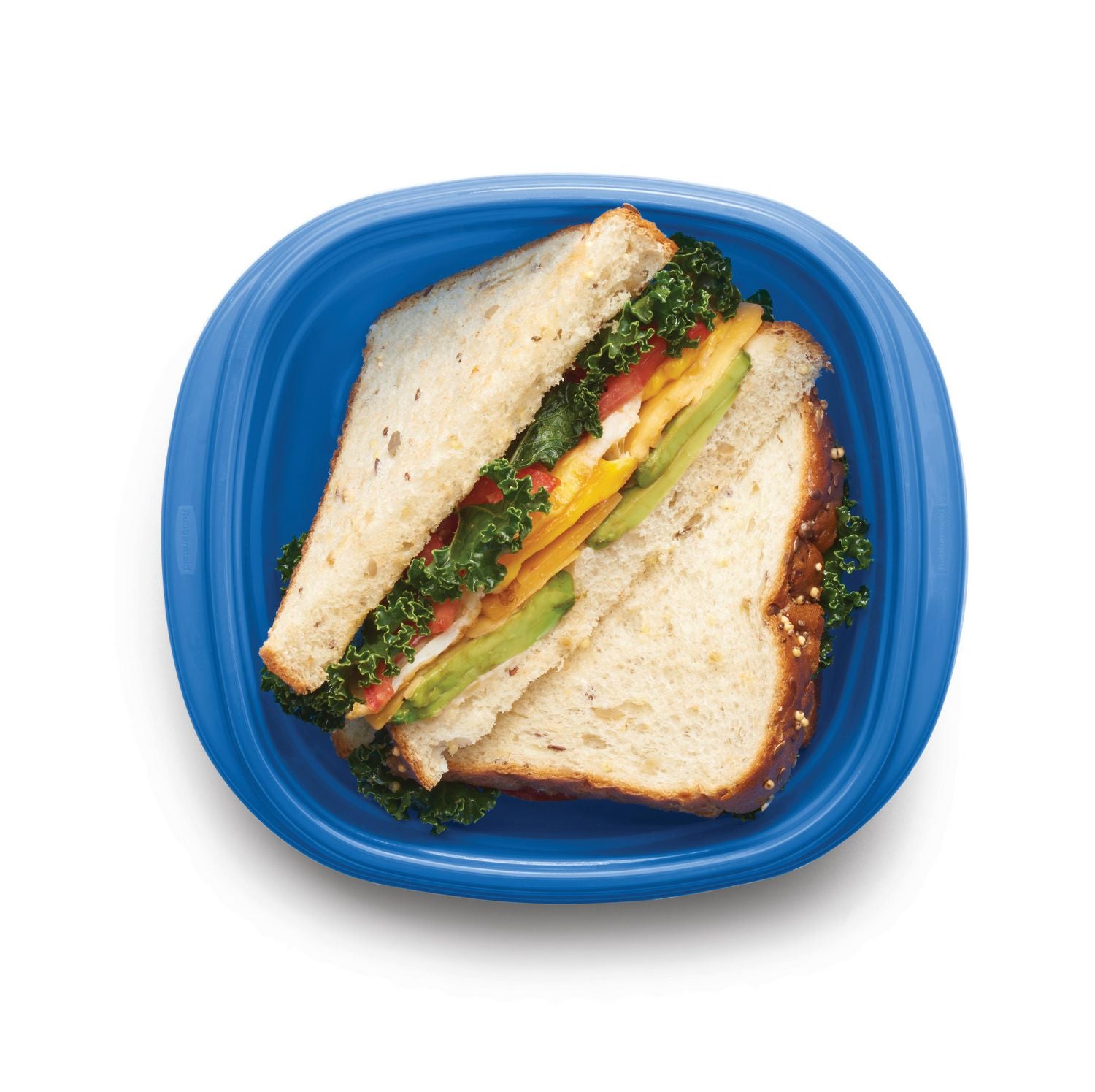 Rubbermaid Takealongs Sandwich Food Storage Container, 669ml (4 Pack)