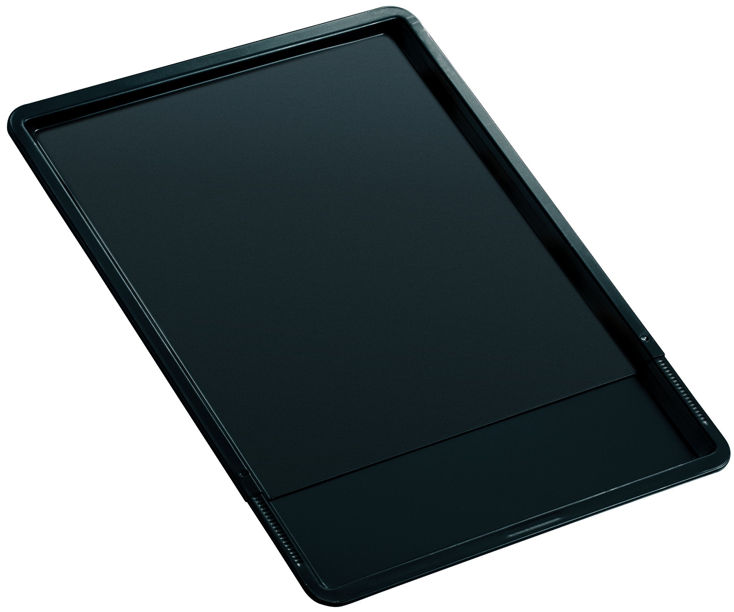 Zenker "Sparkling Christmas" Cookies Baking Tray Extendable, Black, 37-52X33X1.5 Cm - Whole and All