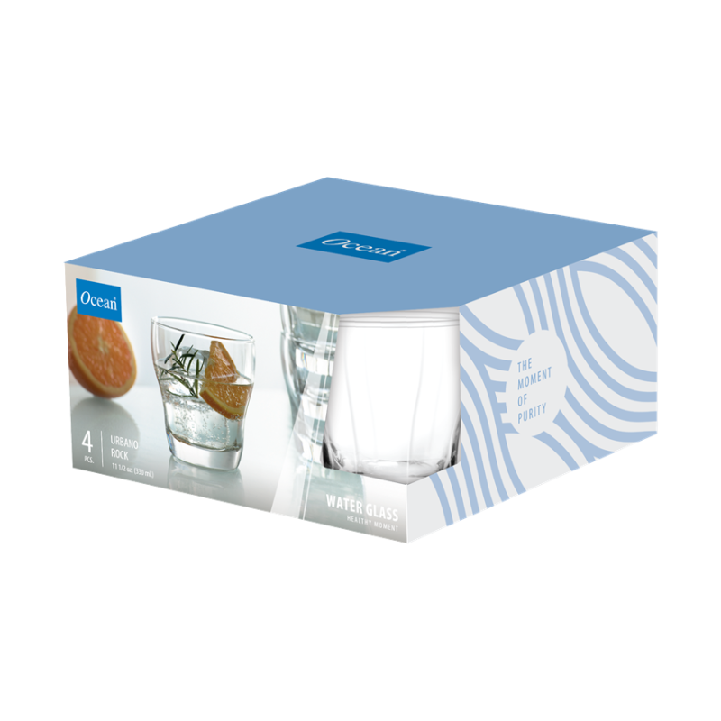 Ocean Urbano Rock, 330 ml (Set Of 4)