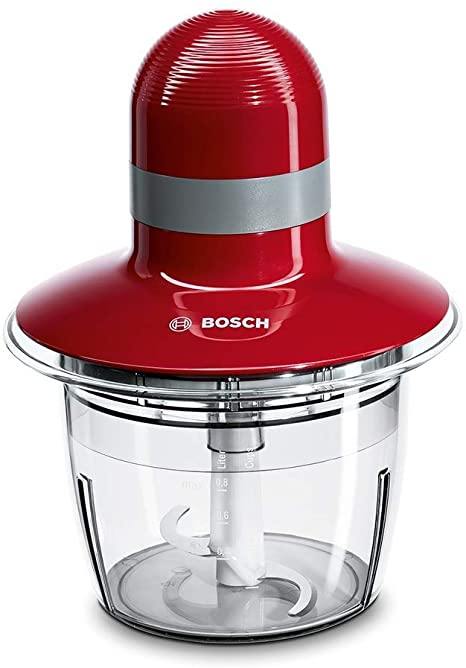 Bosch Food Chopper, 400W, Red/Grey - Whole and All