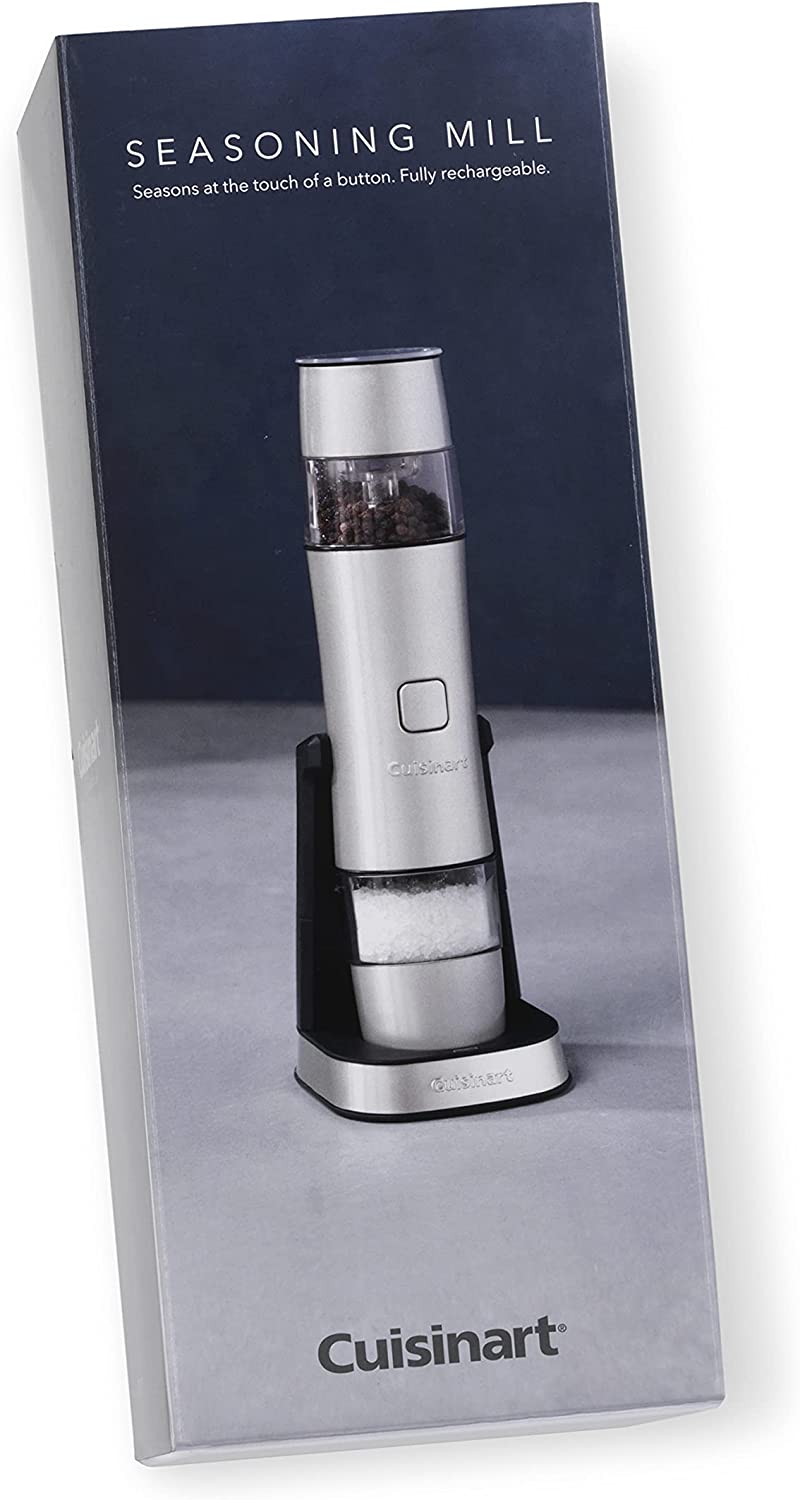 Cuisinart SG-3 Rechargeable Salt, Pepper and Spice Mill Mini Prep