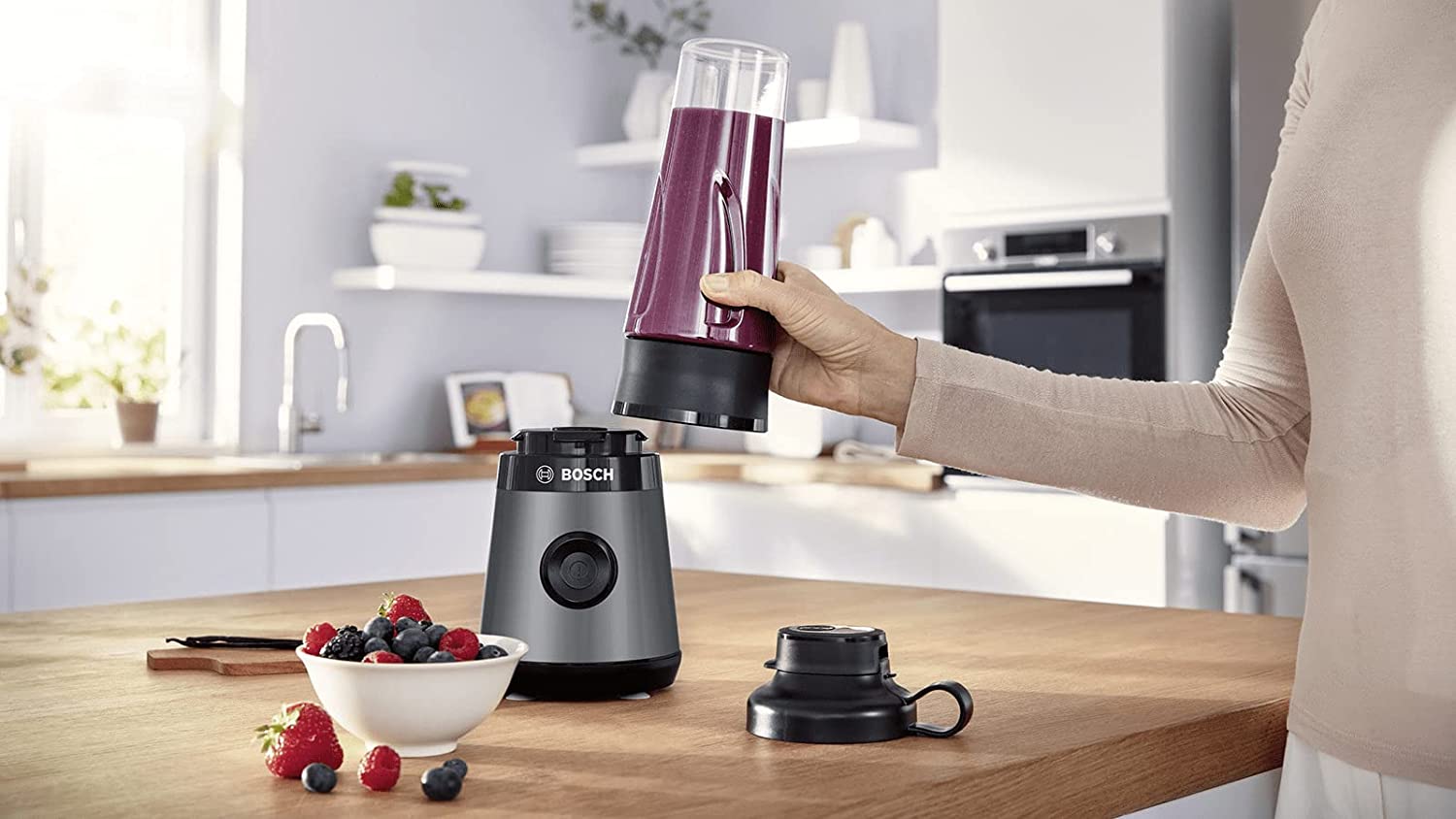 Bosch Mini Blender, 450W (Silver)
