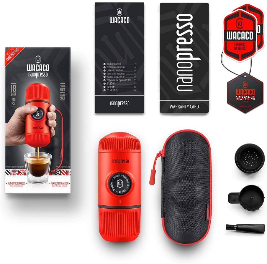 Wacaco Nanopresso Lava, 80 ml (Red)