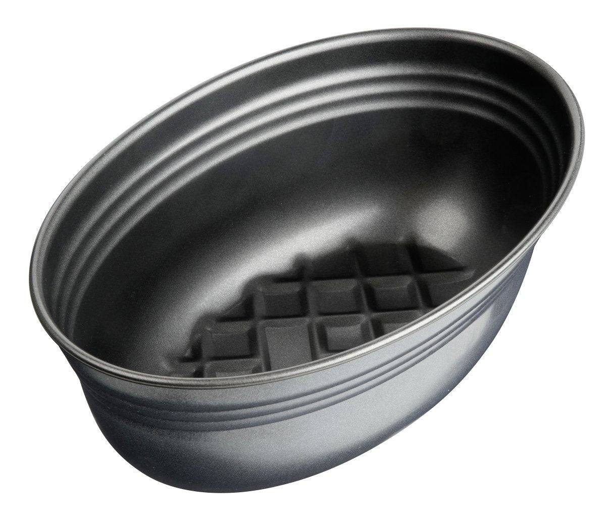 Zenker "Black Metallic" oval bread baking mould, steel with nonstick coating