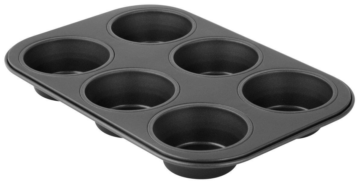 Zenker  "Black/Metallic" Mini-Muffin Tin For Muffins, 28X19X3 cm - Whole and All