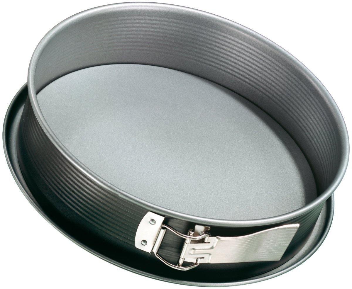 Zenker "Energy" Springform With Flat Base, Anthracite Silver, 29X6.5 cm - Whole and All