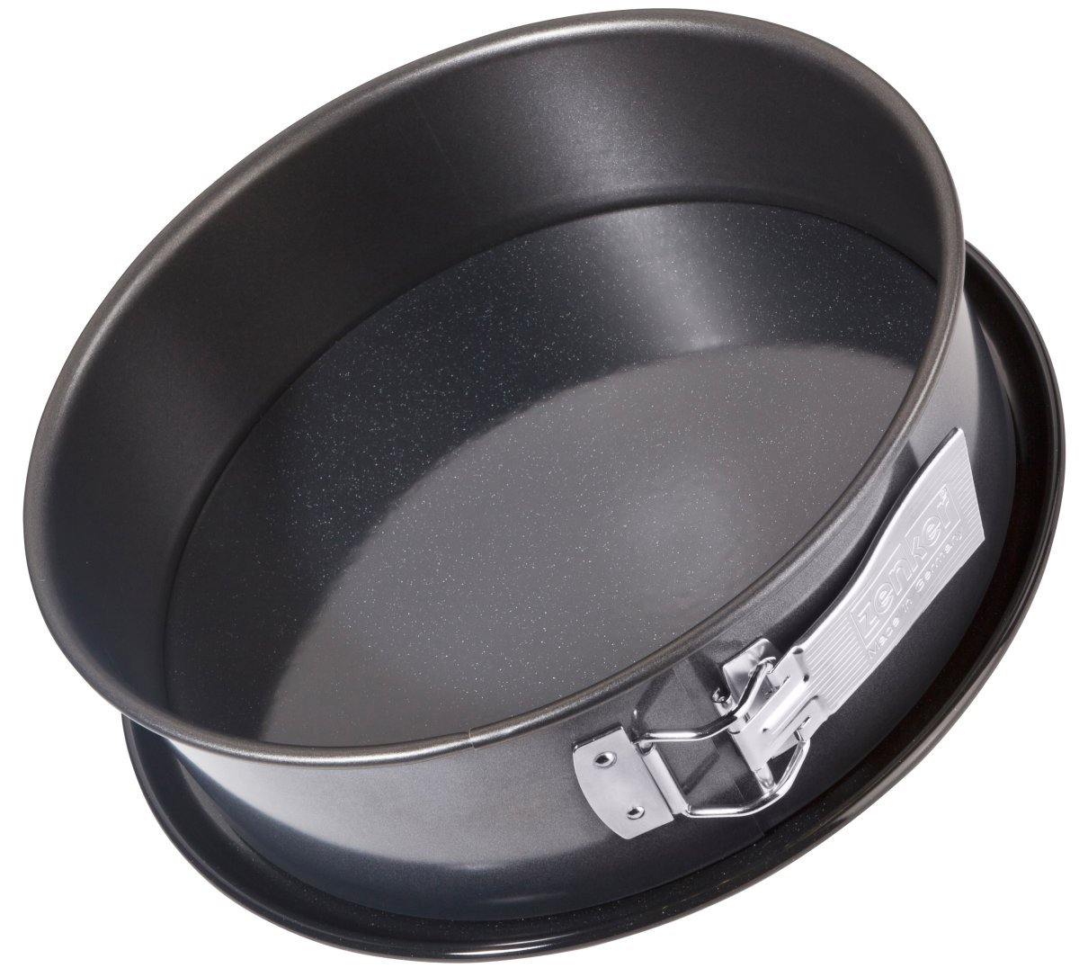 Zenker  Springform "Deluxe" With Flat Base, Black/Metallic, 29.5X8 cm - Whole and All