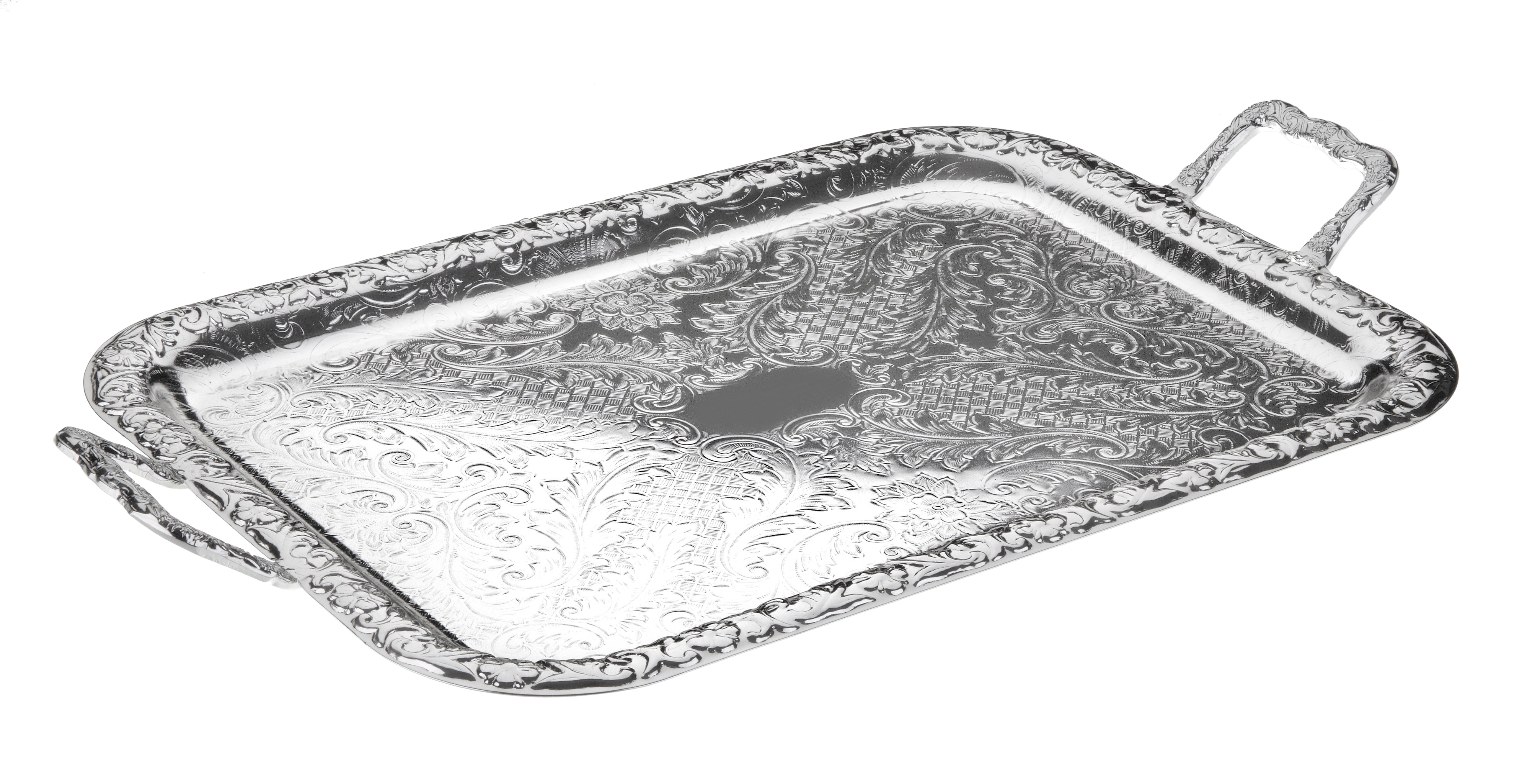 Queen Anne large Oblong Tray/Handles