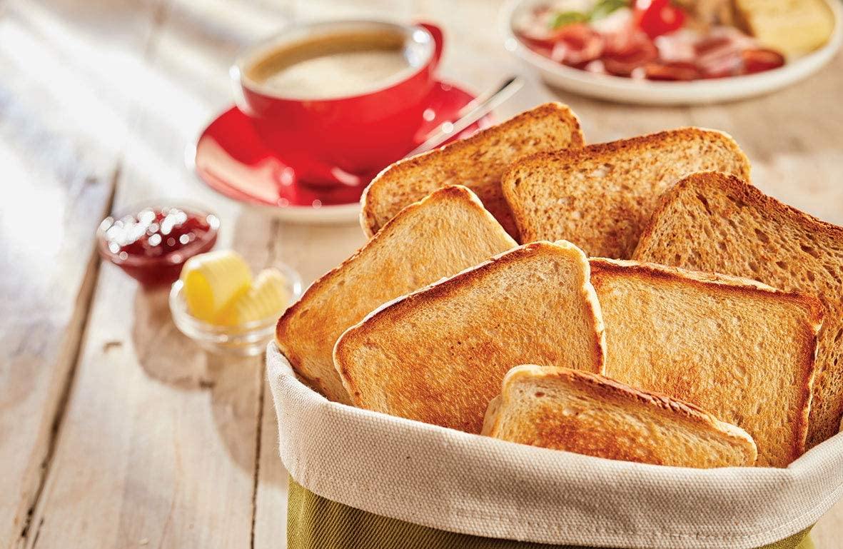 Black+Decker 2 Slice Cool Touch Bread Toaster, 750W (White) - Whole and All