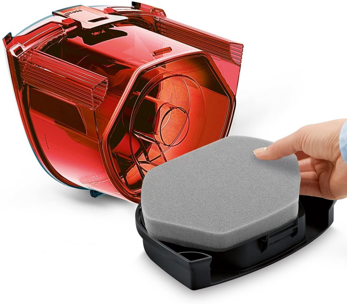Bosch Bagless Vacuum Cleaner GS-10, Red - Whole and All