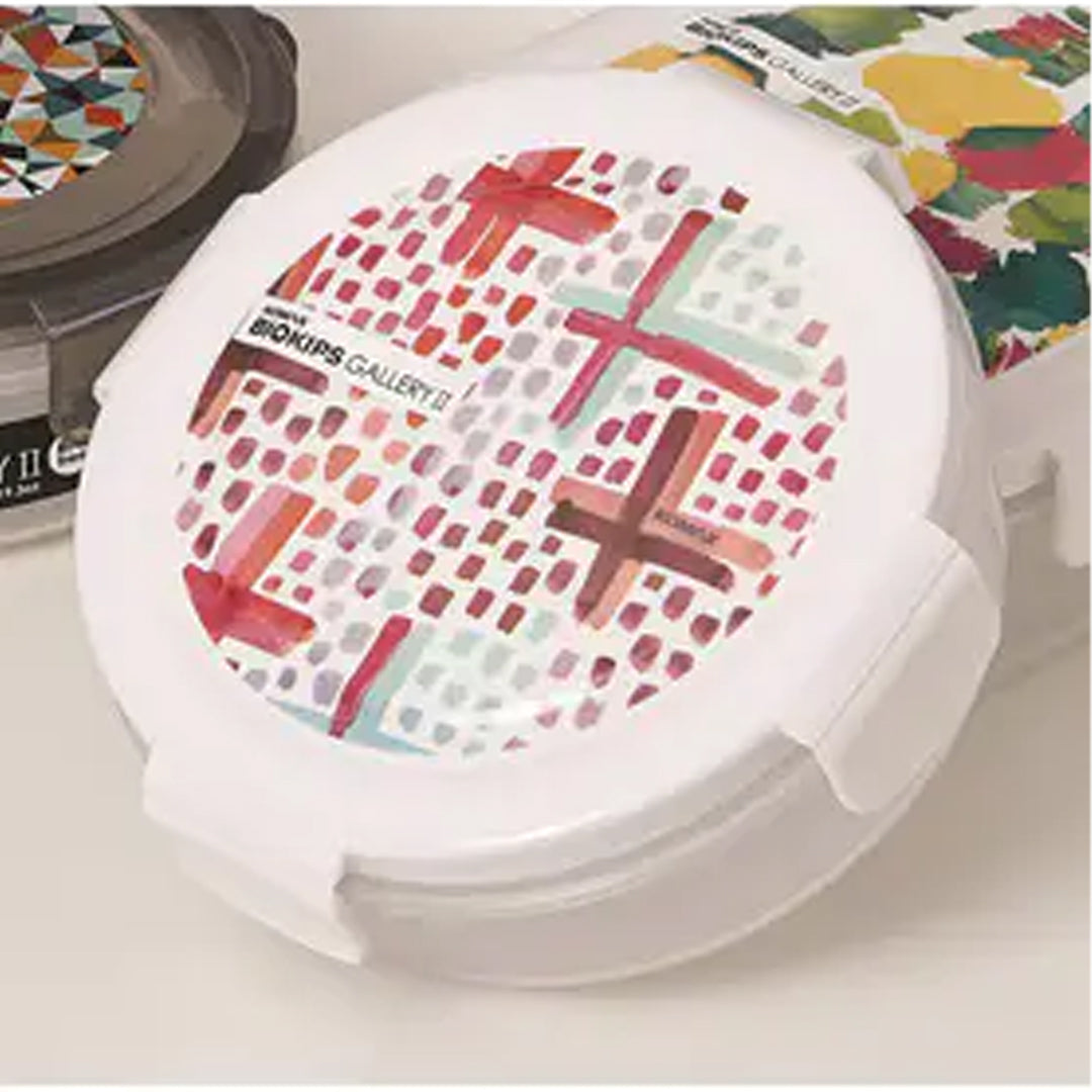 Komax Biokips Gallery II Round Food Storage Container, 240 ml - Whole and All