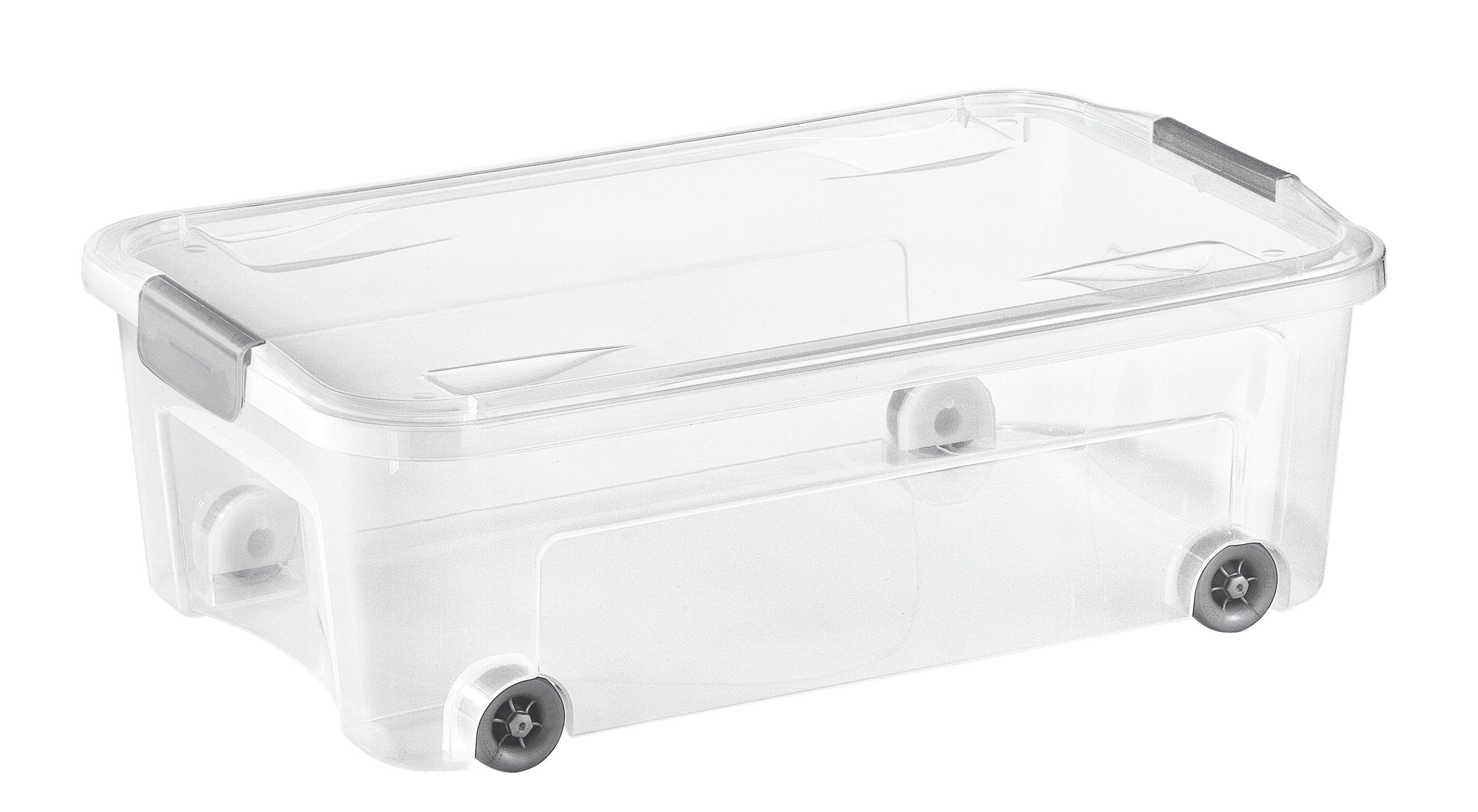 Tontarelli, 29.5 Ltr. Combi Box + Cover, Wheels And Clips - Whole and All
