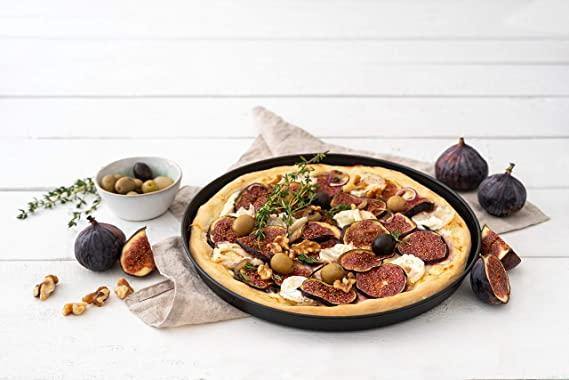 Zenker "Special Countries" Pizza Tray, Black, 28.5X2.5 cm - Whole and All