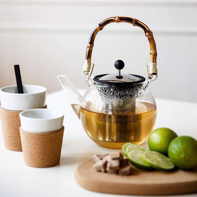 Bodum AssamTea Press, with bamboo handle, 1.0l