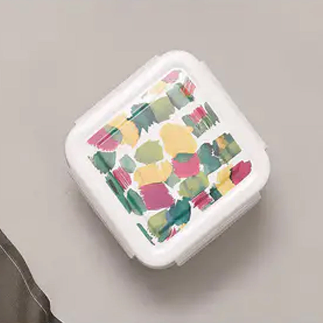 Komax Biokips Gallery II Square Food Storage Container, 300 ml - Whole and All