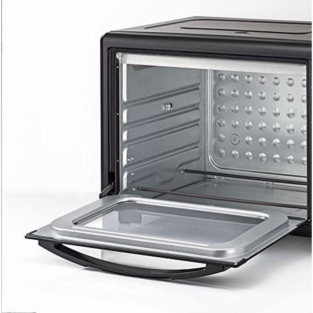 Black+Decker Double Glass Multifunction Toaster Oven With Rotisserie for Toasting, 55L - Whole and All