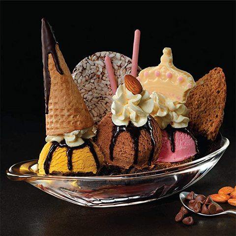 Ocean Delight Banana Split Dish - Whole and All