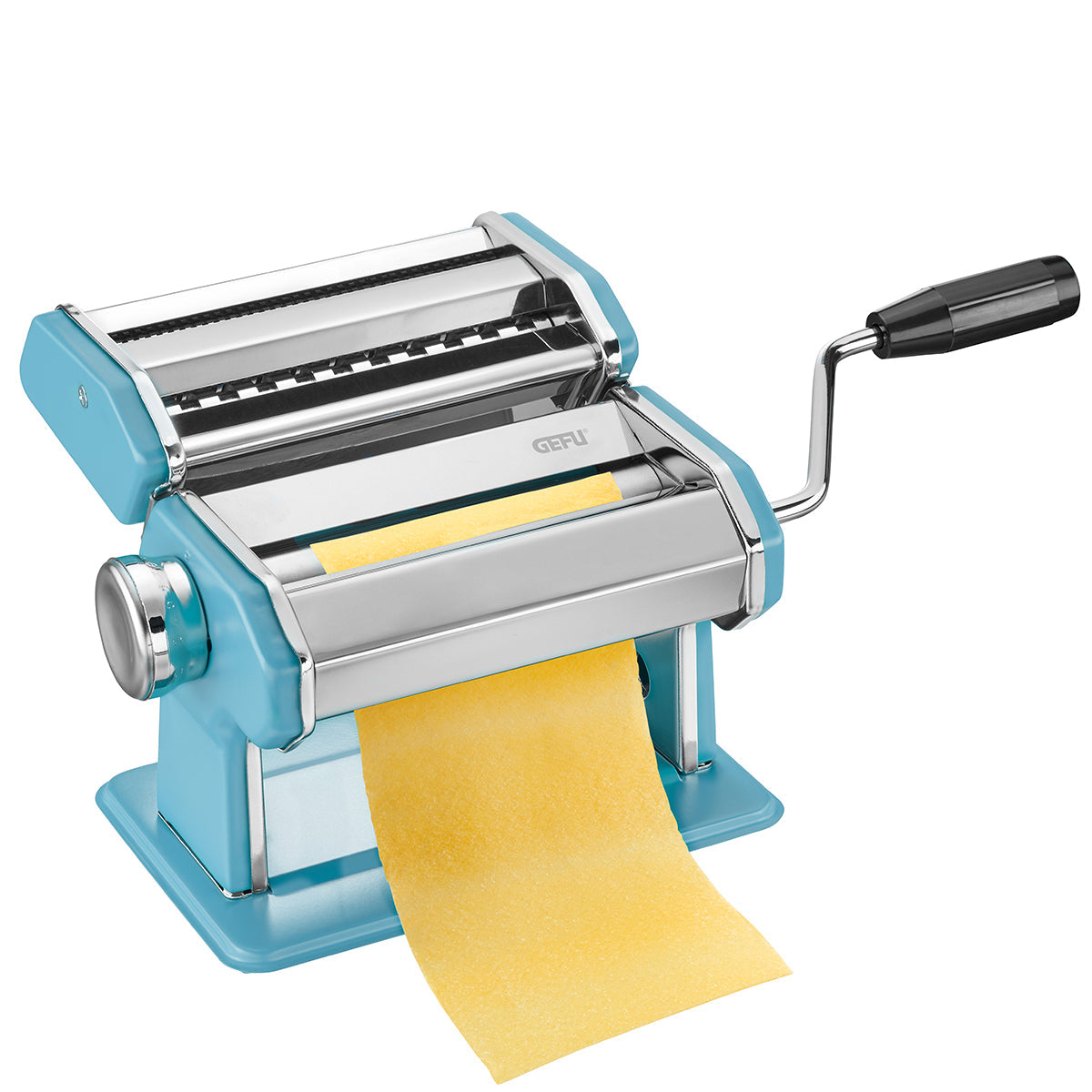 GEFU Pasta Machine Pasta Perfetta, Azure Blue
