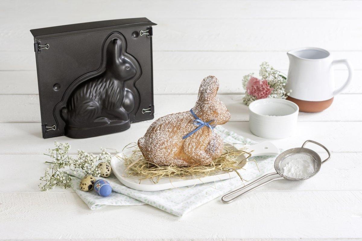 Zenker "Special Season" Hare-Baking Tin, Black, 19X21.5X6 cm - Whole and All