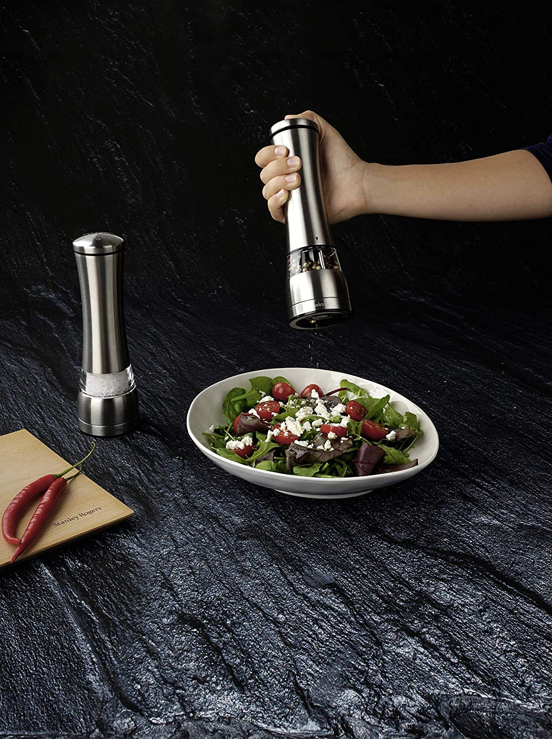 Stanley Rogers Electric Salt & Pepper Mill