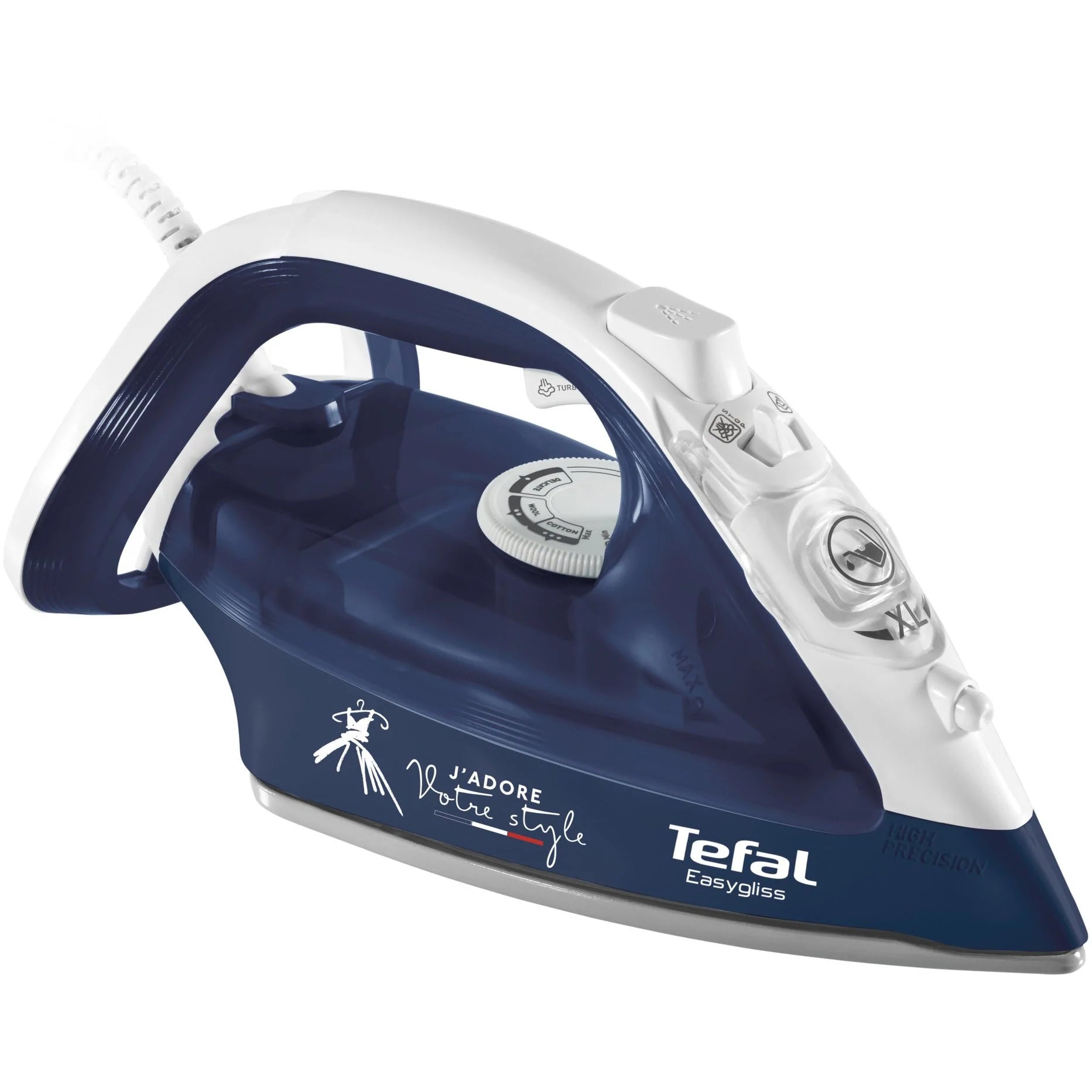 Tefal Steam Iron Easygliss -2500W (Blue)