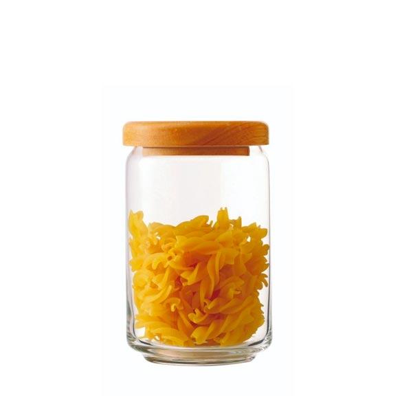 Ocean Pop Jar Wooden Lid, 750 ml
